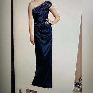 One shoulder (left side) gown by Social Bridesmaid